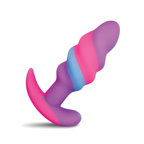 Plug Anal Unicornio Swirl - Pequeño