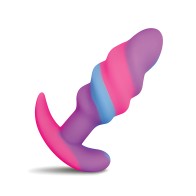 Plug Anal Unicornio Swirl - Pequeño