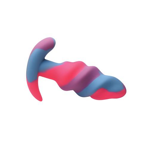 Plug Anal Unicornio Swirl - Pequeño