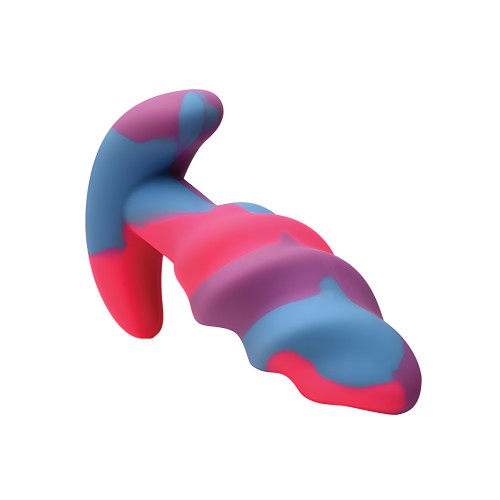 Plug Anal Unicornio Swirl - Pequeño