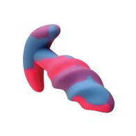 Plug Anal Unicornio Swirl - Pequeño