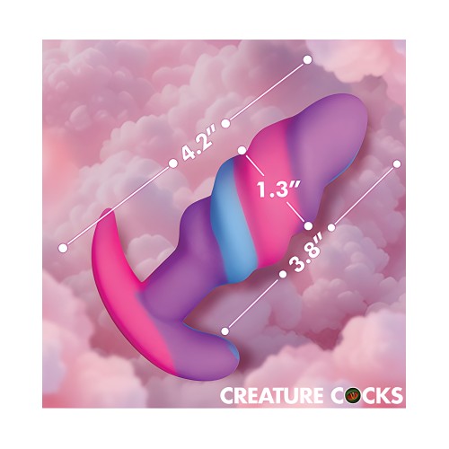 Plug Anal Unicornio Swirl - Pequeño