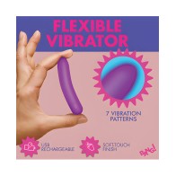 Bang! Tapered Flexible Silicone Bullet - Purple