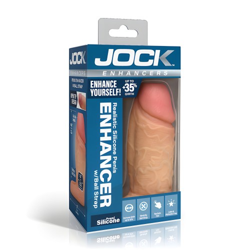 Manga de Extensión de Pene de Silicona Jock - Light