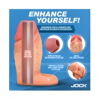 Manga de Extensión de Pene de Silicona Jock - Light