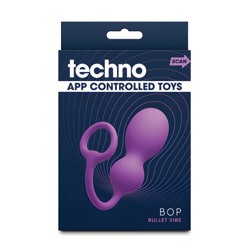 Tapón Anal Techno Bop - Violeta