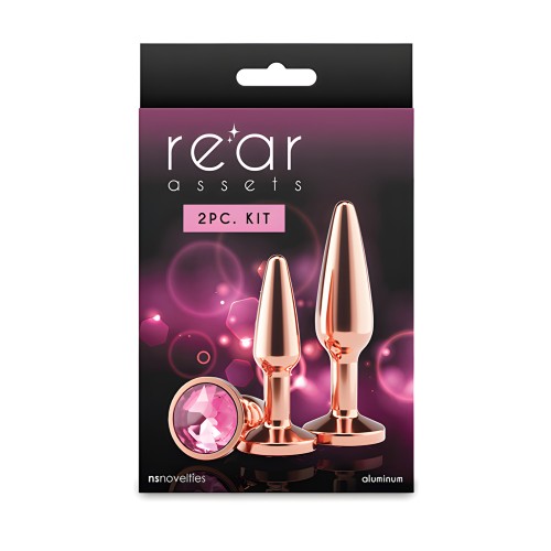 Rear Assets Tapered Trainer Kit Rose Gold - Pink