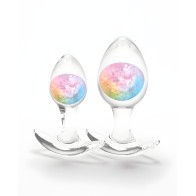 Kit de 2 Piezas Plug Cosmic Glams - Arcoíris