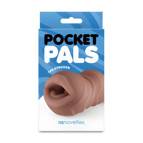 Stroker Oral Pocket Pals - Marrón