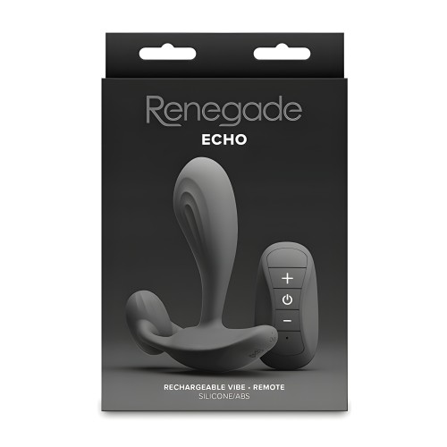 Masajeador de Próstata Renegade Echo - Negro