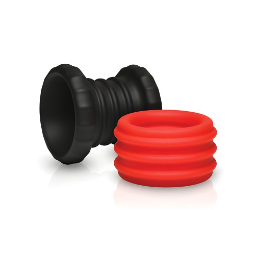 Anillo Cock de Silicona Jock - Rojo