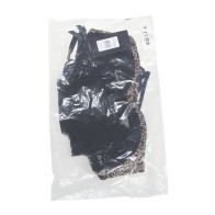 Conjunto de Bralette de Encaje y Malla Felicia