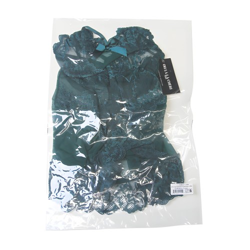 Valentine Lacey Babydoll - Green