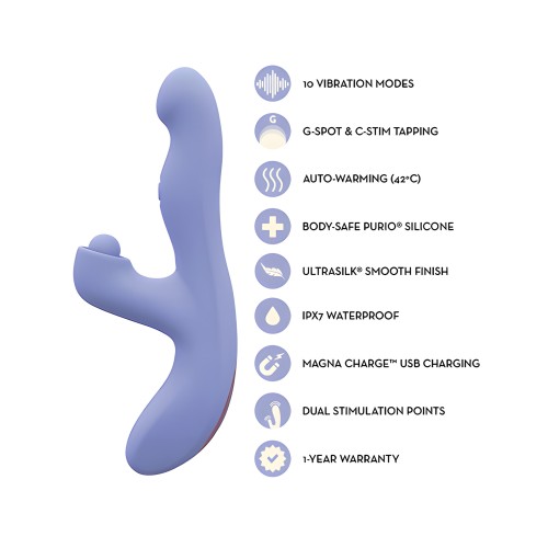 Colección Blush - Conejo Tapping Simone - Azul