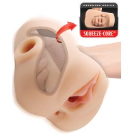 PDX Plus Squeeze Stroker - Claro