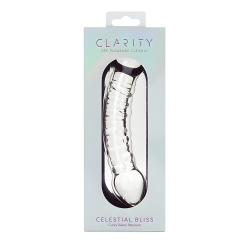 Clarity Glass Dildo - Celestial Bliss