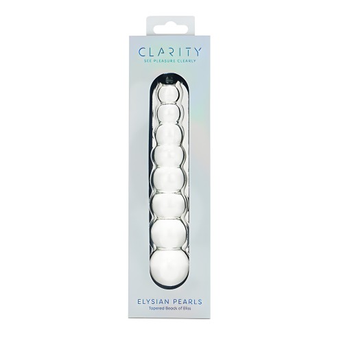 Clarity Glass Dildo - Elysian Pearls
