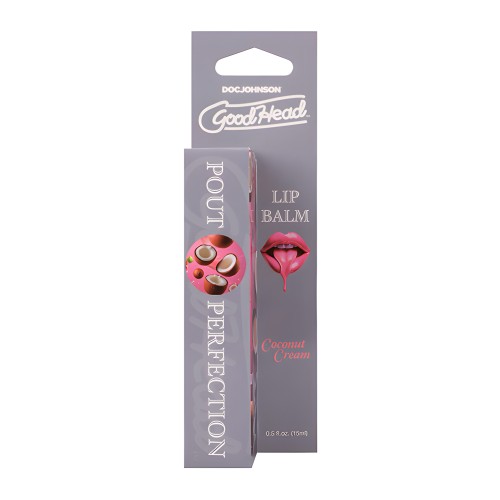 GoodHead Bálsamo Labial Pout Perfection Crema de Coco
