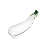 Dildo Glas 7.25" Eggplant Ecstasy