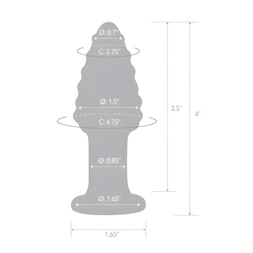 Glas Cornstar Butt Plug