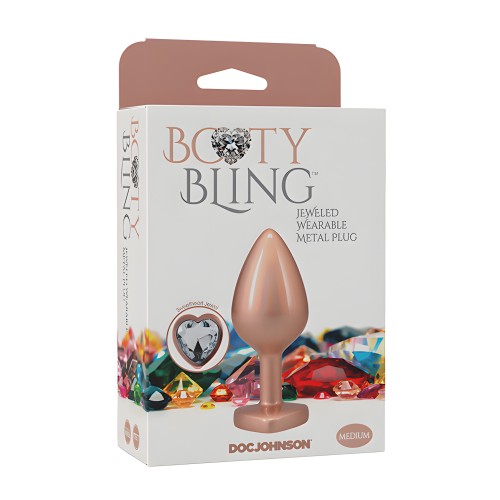 Plug Metálico Joyado Booty Bling
