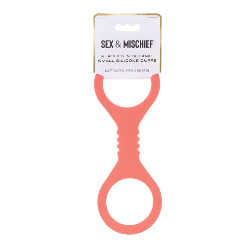 Sex & Mischief Peaches 'n CreaMe Muñequera Pequeña de Silicona