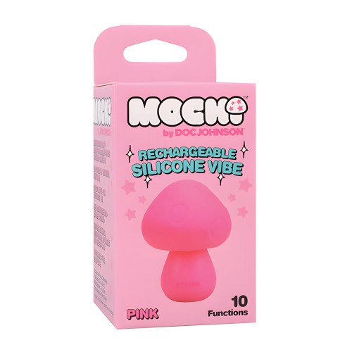 Mochi Vibrador Hongo - Rosa | Potente y Resistente al Agua
