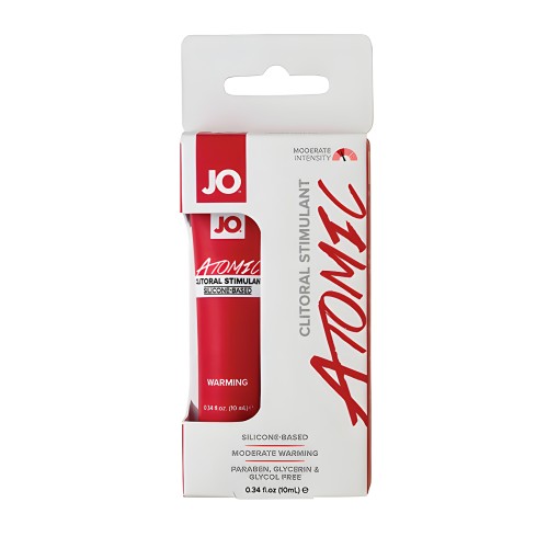Gel Clitorial JO Atomic - Estimulante Calentador 0.34 oz