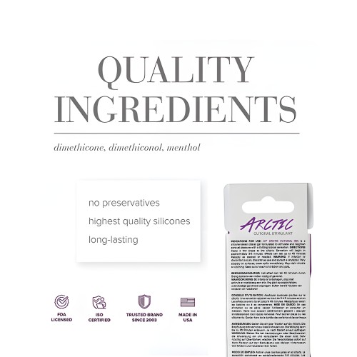 JO Arctic Clitoral Gel - Cooling Stimulant