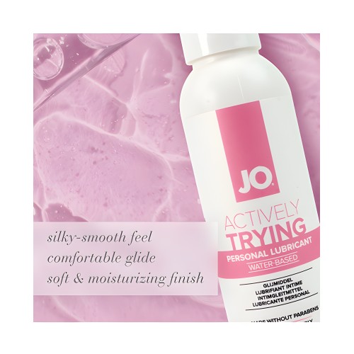 JO Actively Trying Lubricante Original Libre de Parabenos 4 oz