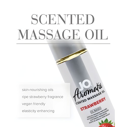 JO Aromatix - Masaje de Fresa 4 oz