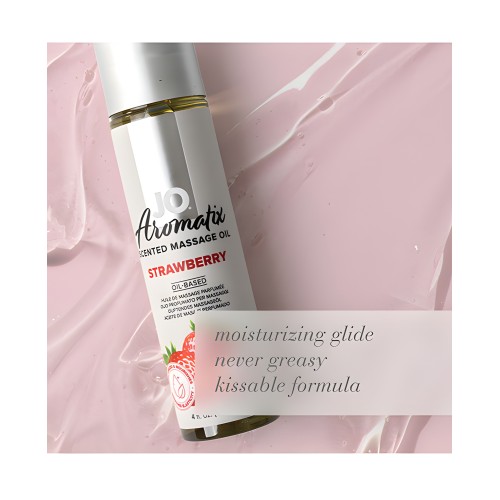 JO Aromatix - Masaje de Fresa 4 oz