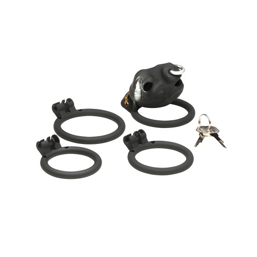 Cárcel de Castidad Bull - Negra