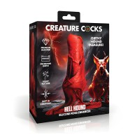Aumentador de Pene Hellhound - Creature Cocks - Rojo/Negro