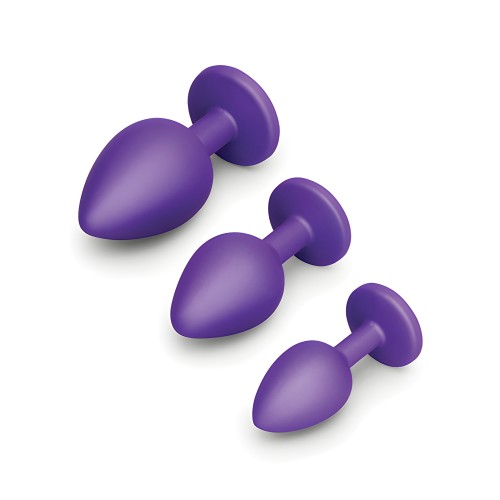 Jeweled Butties Bundle 3-Piece Anal Training Set