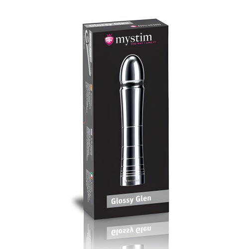 Dildo de Aluminio e-Stim Glossy Glen
