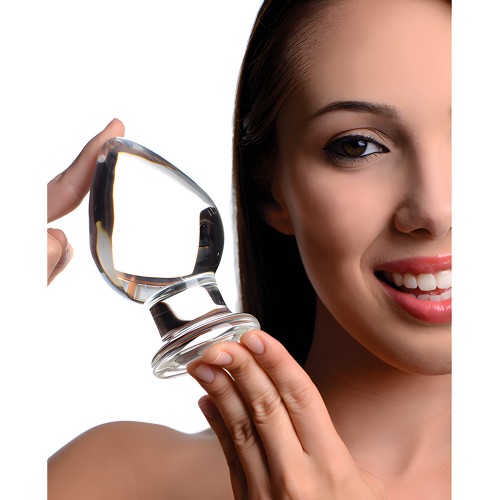 Prisms Erotic Glass Molten Wide Plug