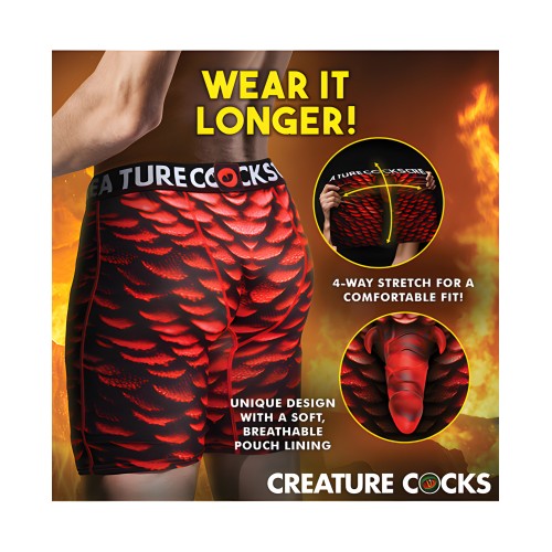 Creature Cocks Boxers Demonio Cuerno Mediano