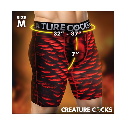 Creature Cocks Boxers Demonio Cuerno Mediano