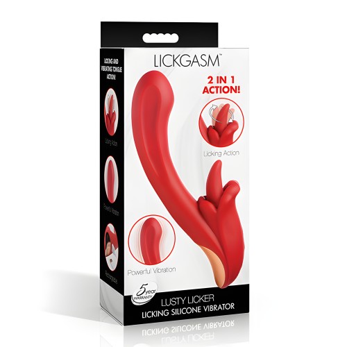 Lickgasm Lusty Licker Vibrador de Silicona
