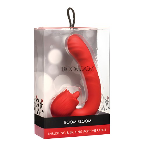 Bloomgasm Vibrador de Rosa que Golpea y Lame - Placer Definitivo