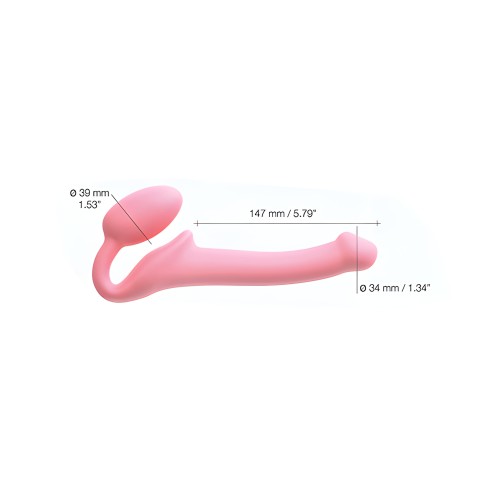 Strap-on-Me Semi-Realistic Bendable Strap-on - Pink SM