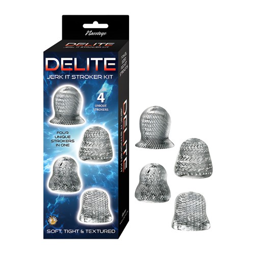 Delite Jerk It Stroker Kit | Smoke