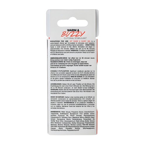 JO Warm & Buzzy - Estimulante Original 0.34 oz
