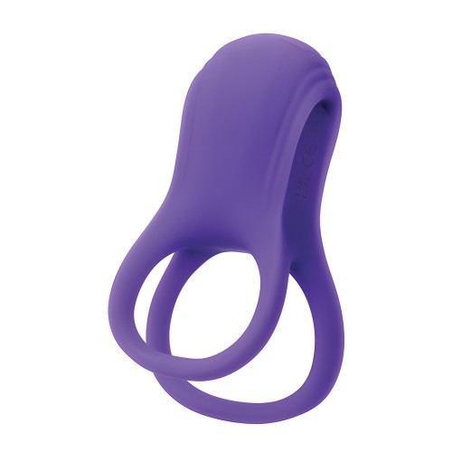 Basic Essentials Rechargeable Dual Support Ring - Purple