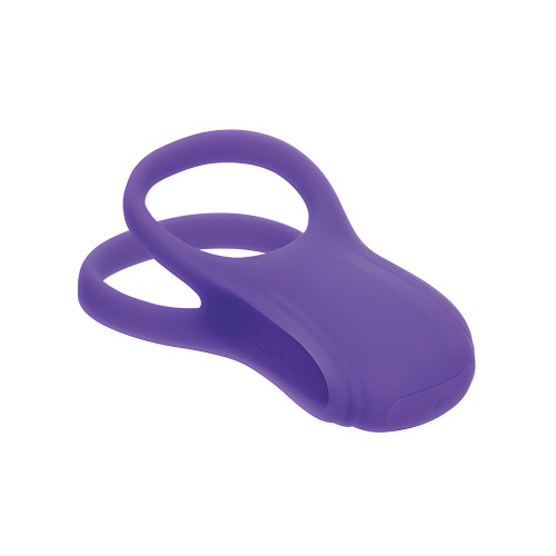 Basic Essentials Rechargeable Dual Support Ring - Purple