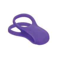 Basic Essentials Rechargeable Dual Support Ring - Purple