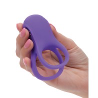 Basic Essentials Rechargeable Dual Support Ring - Purple