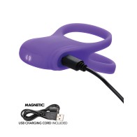 Basic Essentials Rechargeable Dual Support Ring - Purple