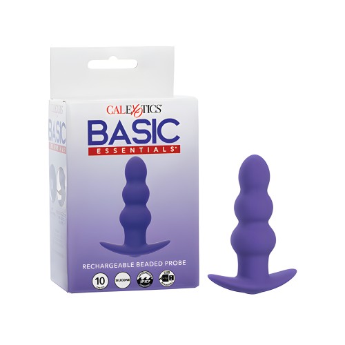 Basic Essentials Rechargeable Beaded Probe